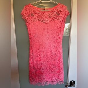 H&M Pink Lace Dress